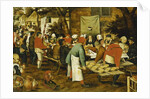 A Peasant Wedding Feast, 1630 by Pieter the Younger Brueghel