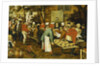 A Peasant Wedding Feast, 1630 by Pieter the Younger Brueghel