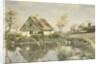 A Cottage by a Pond, 1925 by Peder Monsted