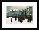 Changing of the Guard at Amalienborg Palace, 1902-1903 by Paul Fischer