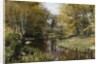 A Wooded River Landscape, 1909 by Peder Monsted
