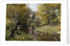 A Wooded River Landscape, 1909 by Peder Monsted