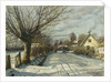 Hoje Taastrup Church, Outside Copenhagen, 1922 by Peder Monsted