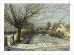Hoje Taastrup Church, Outside Copenhagen, 1922 by Peder Monsted