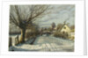 Hoje Taastrup Church, Outside Copenhagen, 1922 by Peder Monsted