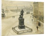The Statue of Tordenskiold Facing Piperviken, Oslo Harbour, 1906 by Paul Fischer
