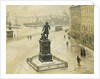 The Statue of Tordenskiold Facing Piperviken, Oslo Harbour, 1906 by Paul Fischer