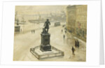 The Statue of Tordenskiold Facing Piperviken, Oslo Harbour, 1906 by Paul Fischer