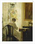 A Woman in an Interior by Carl Holsoe