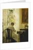 A Woman in an Interior by Carl Holsoe