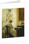 A Woman in an Interior by Carl Holsoe