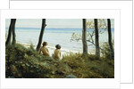On the Beach, 1907 by Harald Slott-Moller