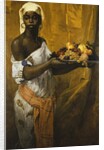 A Negress Holding a Salver of Fruit, 1877 by Georg Vilhelm Pauli
