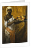 A Negress Holding a Salver of Fruit, 1877 by Georg Vilhelm Pauli