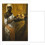 A Negress Holding a Salver of Fruit, 1877 by Georg Vilhelm Pauli
