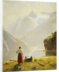 A Summer Day on a Norwegian Fjord by Hans Dahl