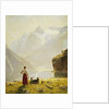 A Summer Day on a Norwegian Fjord by Hans Dahl