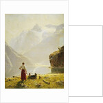 A Summer Day on a Norwegian Fjord by Hans Dahl