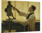 The Sculptor Carl Eldh in his Studio, 1908 by Vitalis Nyberg