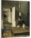 An Interior, Strandgade 25, 1915 by Vilhelm Hammershoi