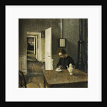 An Interior, Strandgade 25, 1915 by Vilhelm Hammershoi