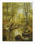 A Wooded River Landscape, 1892 by Peder Monsted