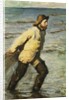 A Fisherman Hauling in his Nets, 1883 by Peder Severin Kroyer