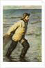 A Fisherman Hauling in his Nets, 1883 by Peder Severin Kroyer