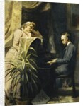 At the Piano, 1891 by Emma Sparre