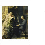 At the Piano, 1891 by Emma Sparre