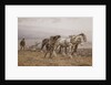 The Ploughman Wilmington Polegate, Near Eastbourne by Joseph Harold Swanwick
