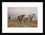 The Ploughman Wilmington Polegate, Near Eastbourne by Joseph Harold Swanwick
