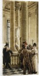 The Louvre; Au Louvre, c.1879-80 by James Jacques Joseph Tissot