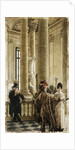 The Louvre; Au Louvre, c.1879-80 by James Jacques Joseph Tissot