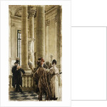 The Louvre; Au Louvre, c.1879-80 by James Jacques Joseph Tissot