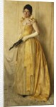 The Lady in Gold - A Portrait of Mrs, c.1891 by Thomas Cooper Gotch