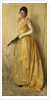 The Lady in Gold - A Portrait of Mrs, c.1891 by Thomas Cooper Gotch