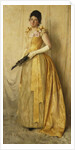 The Lady in Gold - A Portrait of Mrs, c.1891 by Thomas Cooper Gotch
