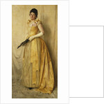 The Lady in Gold - A Portrait of Mrs, c.1891 by Thomas Cooper Gotch