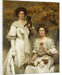 Hilda and Margaret, Daughters of Professor Sir Edward Poulton, F.R.S., c.1905 by Thomas Cooper Gotch