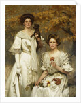 Hilda and Margaret, Daughters of Professor Sir Edward Poulton, F.R.S., c.1905 by Thomas Cooper Gotch