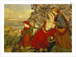 An Incursion of the Danes: Saxon Women Watching the Conflict by William Gale