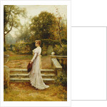 A Stroll in the Garden by Ernest Walbourn