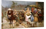 Dr. Johnson's Penance, 1880 by Adrian Scott Stokes