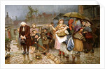 Dr. Johnson's Penance, 1880 by Adrian Scott Stokes