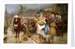 Dr. Johnson's Penance, 1880 by Adrian Scott Stokes