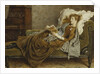 A Young Lady Reading in an Interior by George Goodwin Kilburne