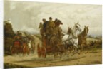 The London to York Stagecoaches by George Wright