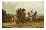The London to York Stagecoaches by George Wright