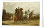 The London to York Stagecoaches by George Wright